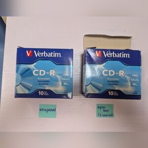 Verbatim CD-R 80 minutes, 700 mb